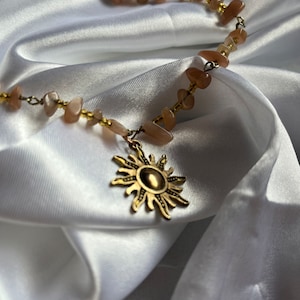 Sunstone Necklace