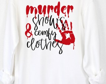True Crime Crewneck Sweatshirt, Funny Crewneck Sweatshirt