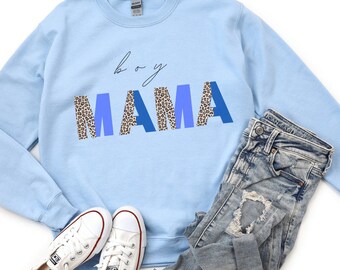 Boy Mama Crewneck Sweatshirt