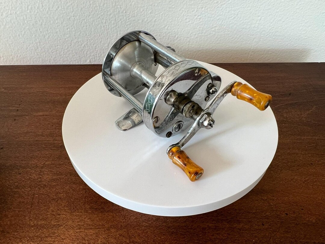 Moulinet De Pêche Vintage Pflueger Skilkast #1953 - Avec Boîte Et Inserts - USA