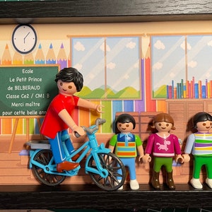 Customizable Playmobil frame