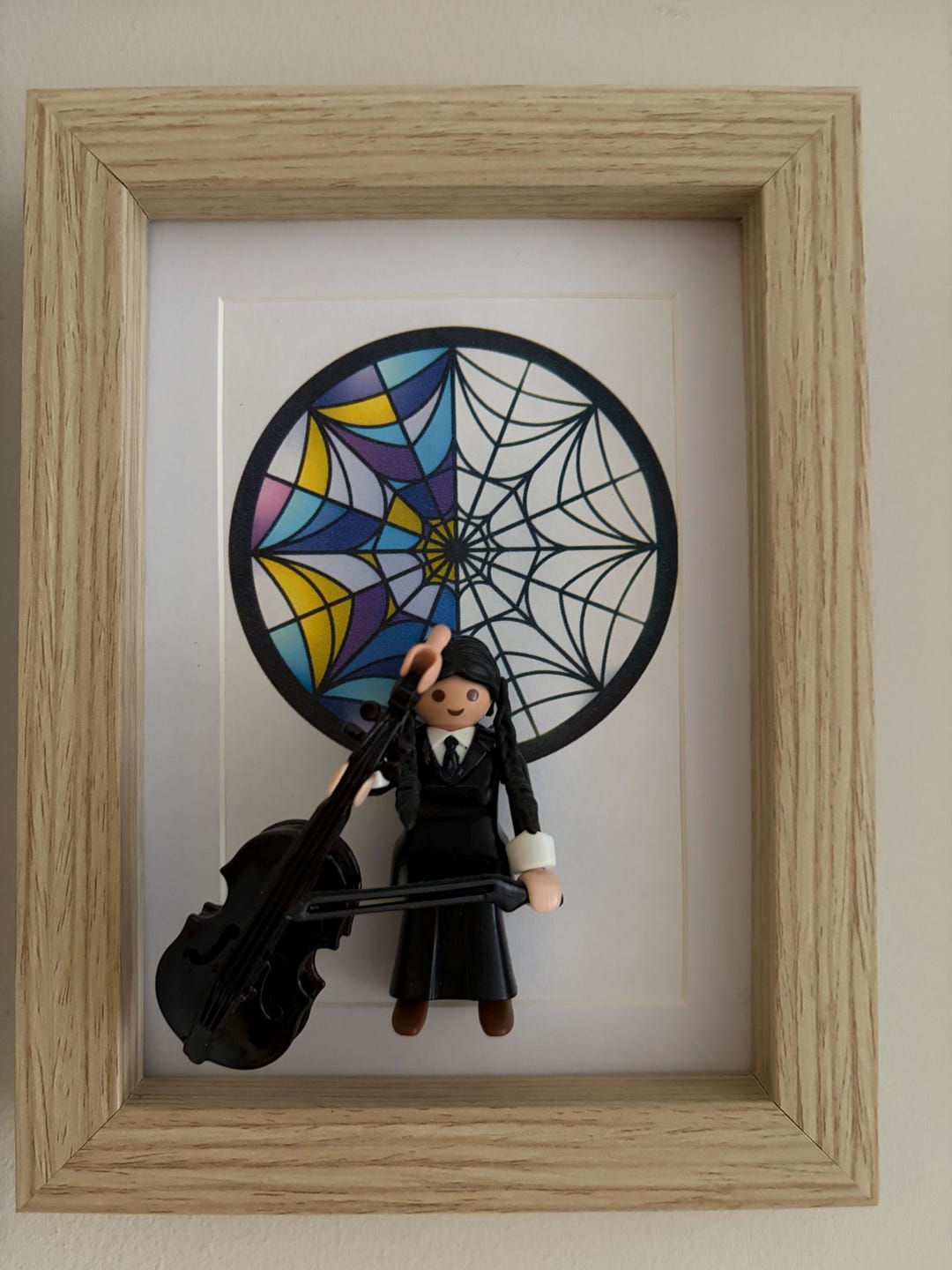 Wednesday Photo Frame Playmobil Wednesday Addams Frame - Etsy