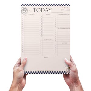 Elementary School Counselor Notepad- Daily schedule planner, students to see daily planner, documentation tool, productivity tool