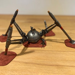 Crashed SpiderDroidWalker | STAR WARS Legion Terrain | Geonosis