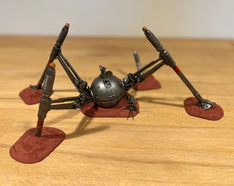 Gecrashte SpiderDroidWalker | STAR WARS Legioenterrein | Geonosis