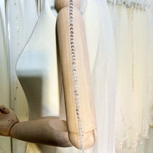 Wedding Veil,Beaded Wedding Veil,Ivory Veil,Sequin Veil