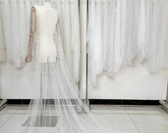 Hochzeit Perlen Schleier, Perlen Braut Schleier, Schleier mit Perlen, Schleier mit Kamm, Schleier mit Kamm