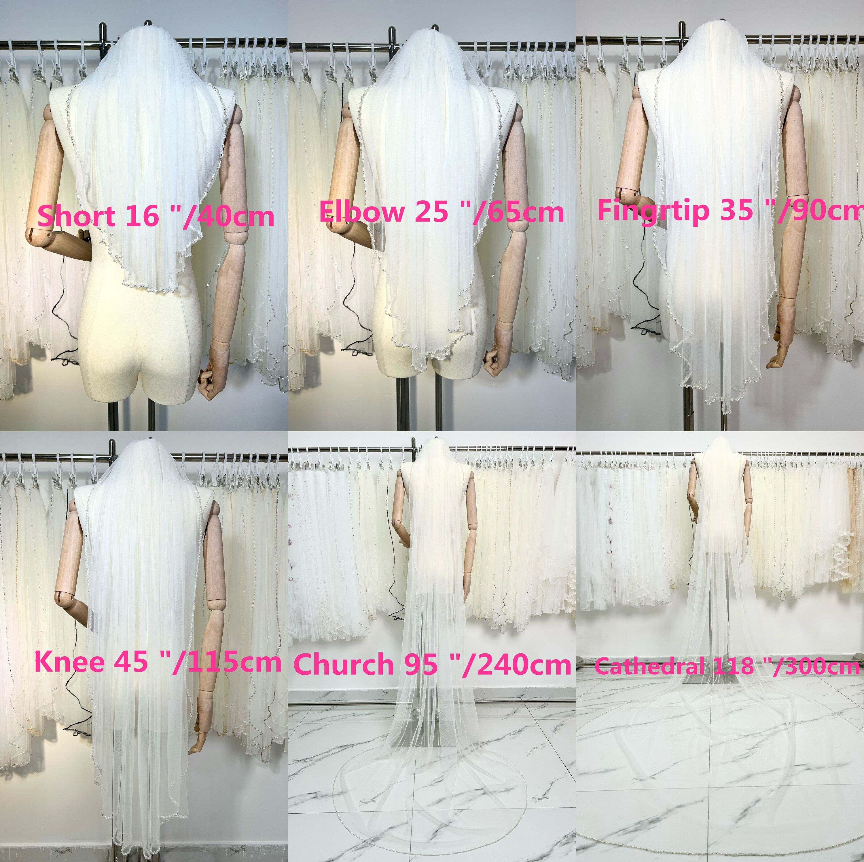 Veil With Crystals Edge,crystal Beaded Veil,beaded Bridal Veil With ...