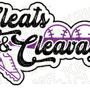 SVG " Cleats & Cleavage " Customizable for Cricut and Iron-on Designs