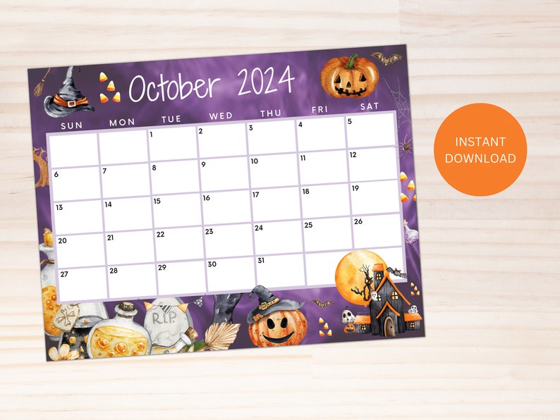 Editable October 2024 Calendar - Il 794xN.5579192860 8kct 