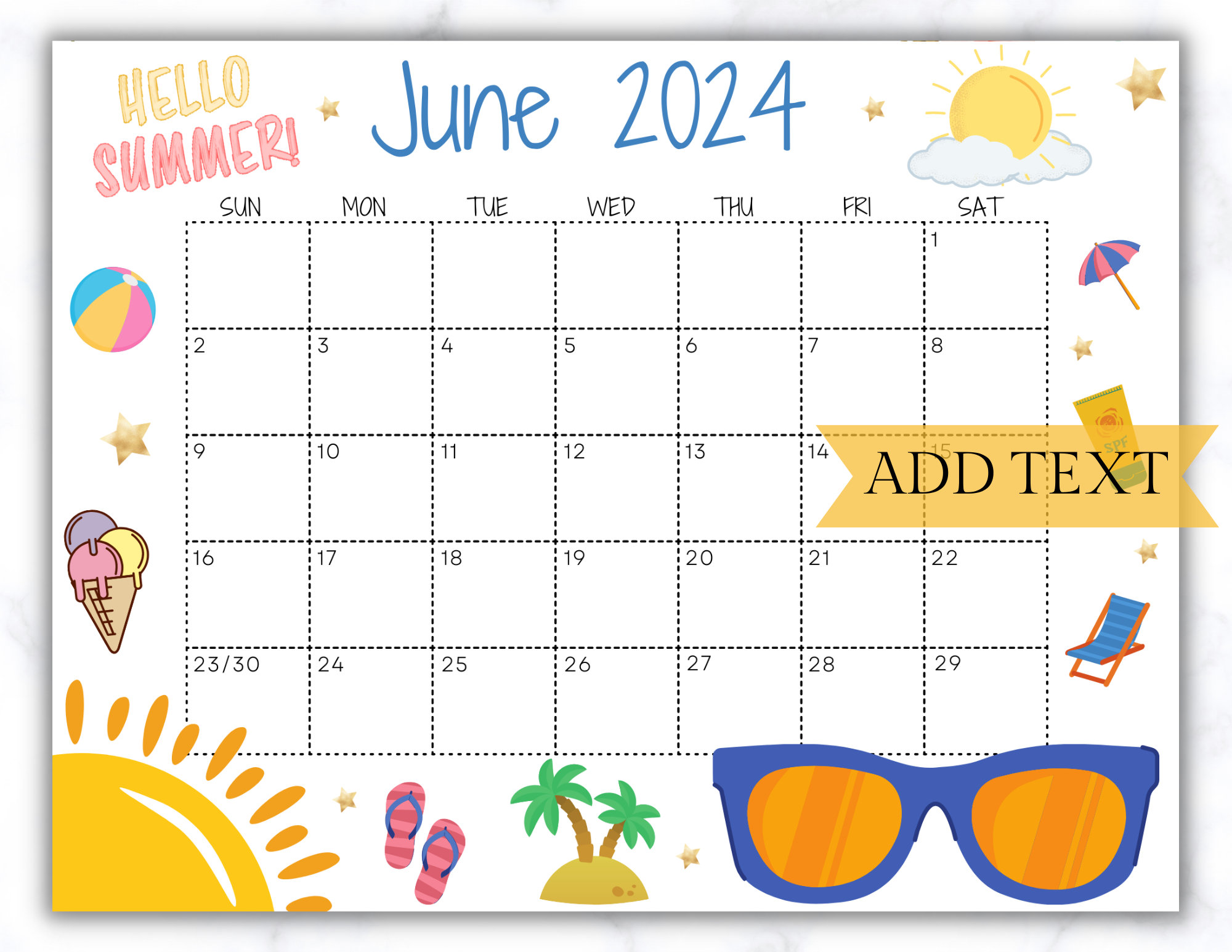 June Calendar Theme Valma Martica June Calendar Theme Valma Martica