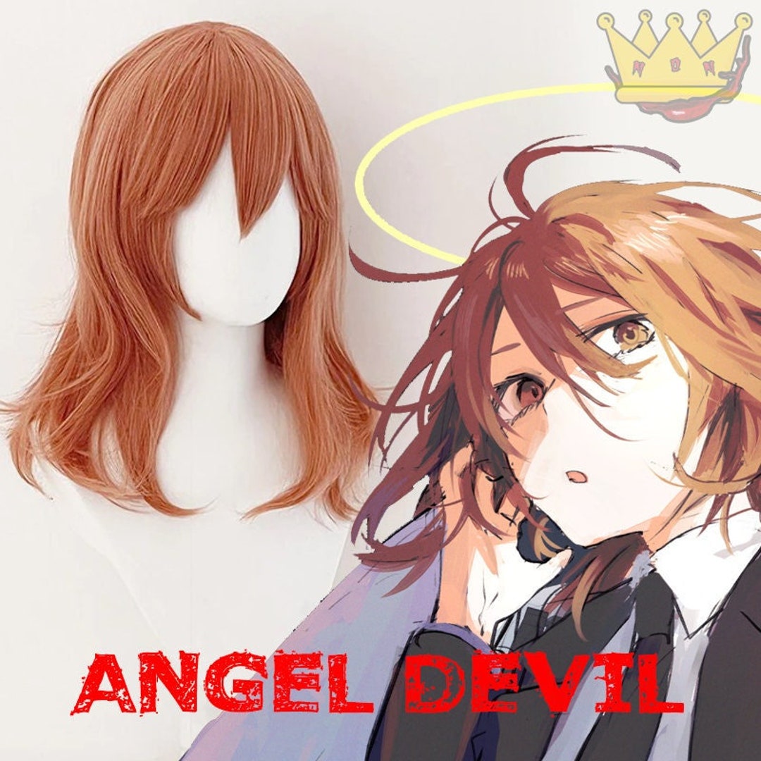  ZIFUNMUR Anime Denji/Angel Devil Cosplay Wig Unisex Long  Straight Synthetic Hair Halloween Costume Props (Angel Devi) : Everything  Else