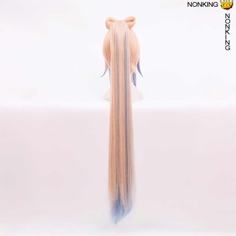 Sangonomiya Kokomi Hair Cosplay, Genshin Impact Cosplay Wigs, Game
