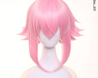 Ensemble Stars Tori Himemiya Pink Short Cosplay Wig, Accessories Cosplay For Halloween