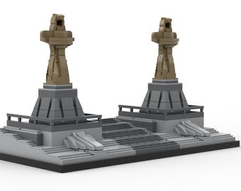 Raid on the Temple Bricks MOC Digitale Bauanleitung
