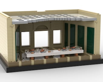 The Last Supper Bricks MOC Digitale Bauanleitung
