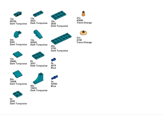 Jungle Planet Bricks MOC Digital Build Instructions - Etsy