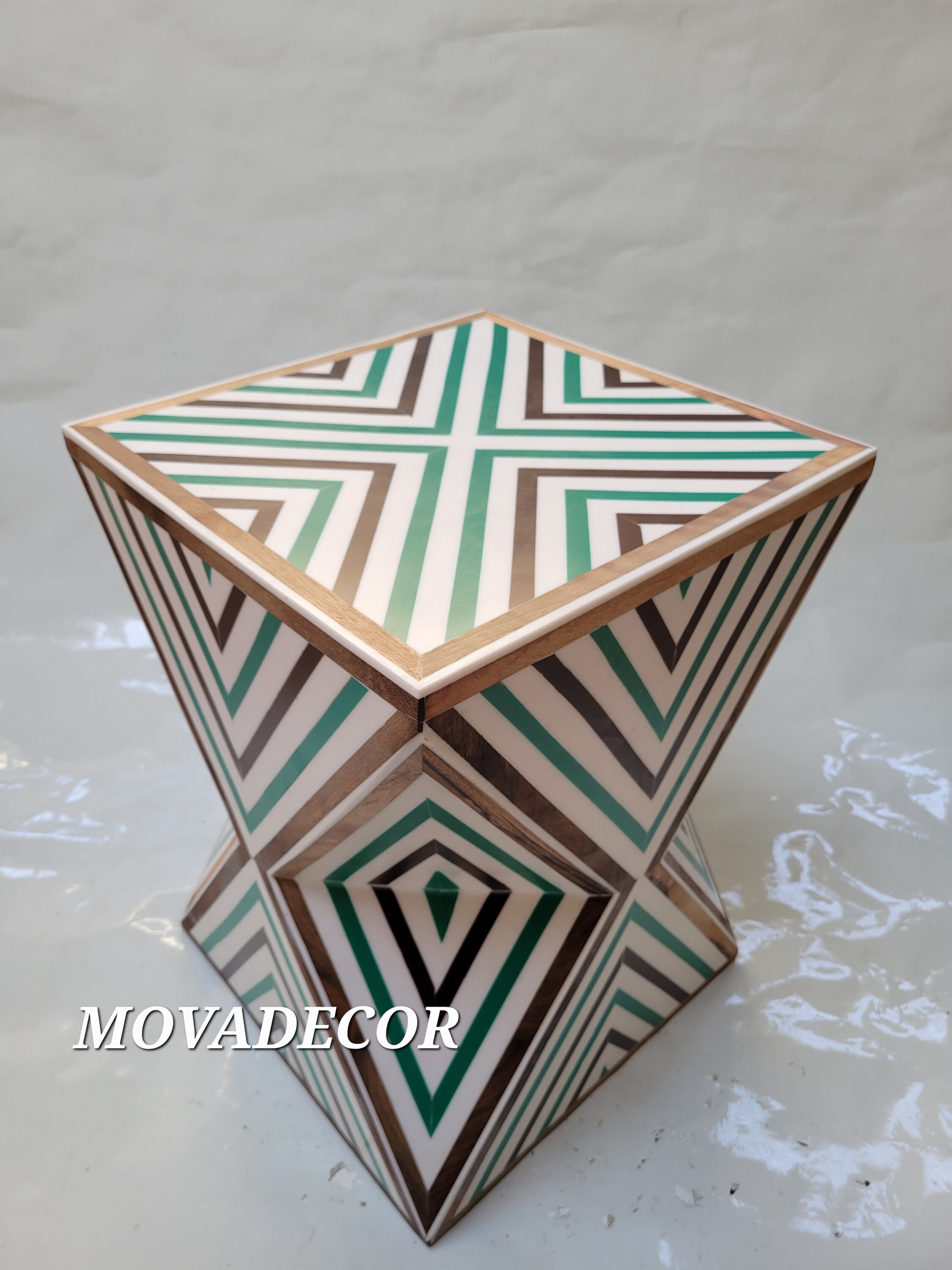 モロッコ　サイドテーブル　青 楽天市場】サイドテーブル おしゃれ レース柄 ホワイト オレンジ