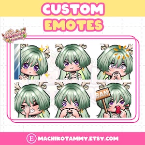 Custom Twitch Emotes | Animated Emotes | Twitch Emote for streamer | YCH | Animal Emotes | Chibi Style | Kick Emotes | Discord Emotes