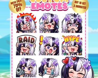 Custom Twitch Emotes | Animated Emotes | Twitch Emote for streamer | YCH | Animal Emotes | Chibi Style | Kick Emotes | Discord Emotes