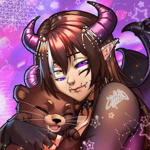 Custom PFP Art | VTuber Avatar, Character Art, Digital Illustration, Anime Portrait, Fanart, OC Design, Anime Art Commission