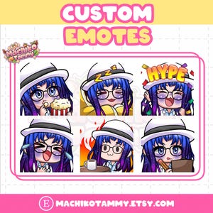 Custom Twitch Emotes | Animated Emotes | Twitch Emote for streamer | YCH | Animal Emotes | Chibi Style | Kick Emotes | Discord Emotes