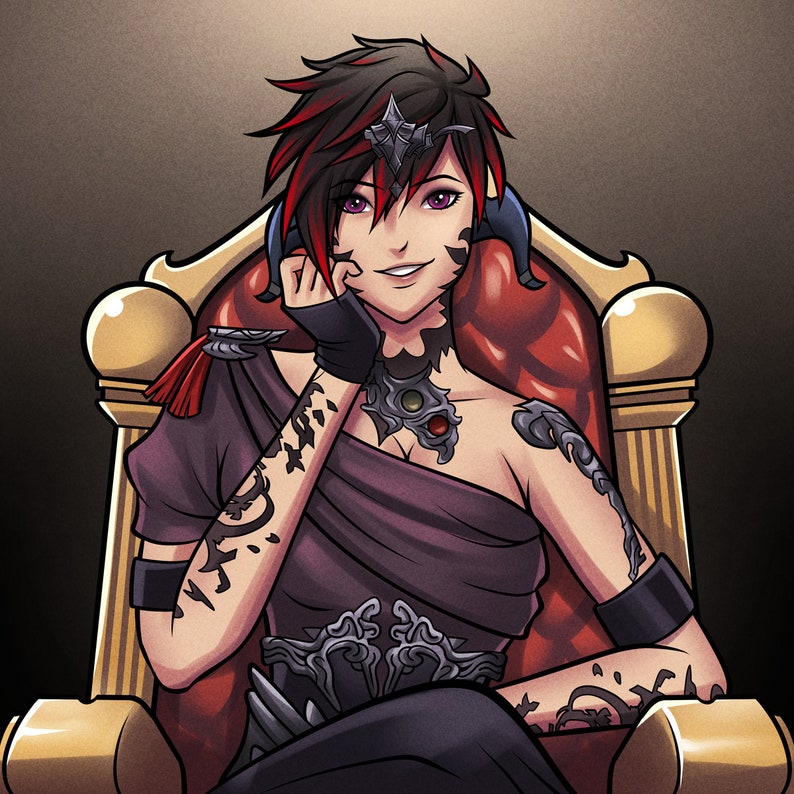 Custom PFP Art | VTuber Avatar, Character Art, Digital Illustration, Anime Portrait, Fanart, OC Design, Anime Art Commission