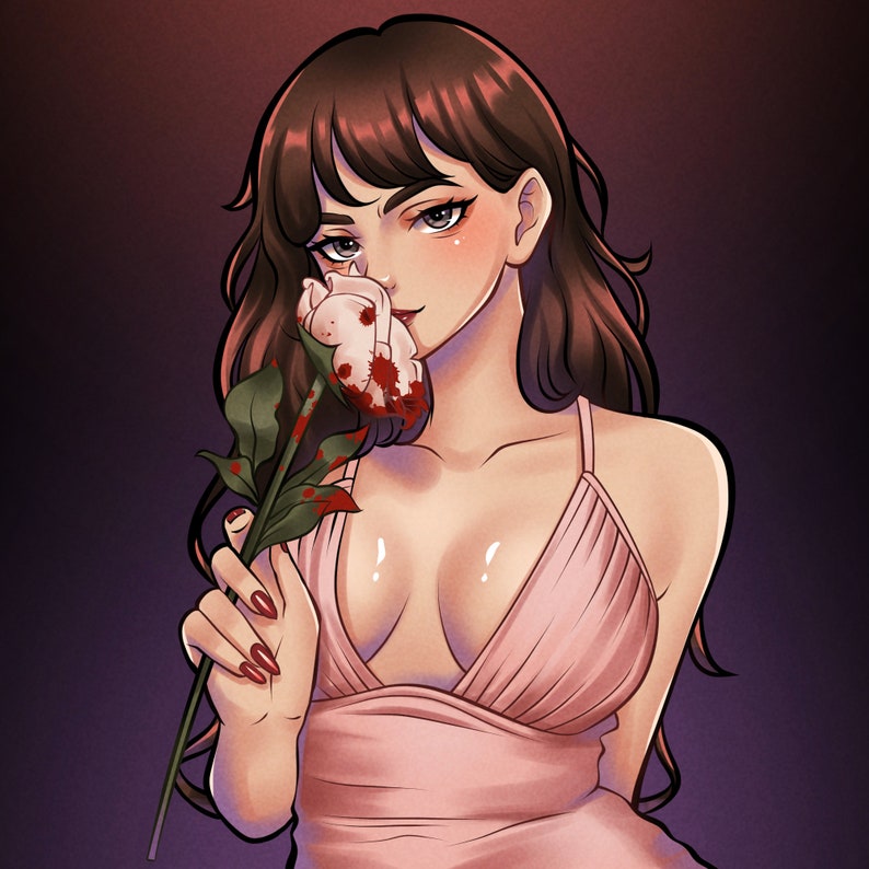 Custom PFP Art | VTuber Avatar, Character Art, Digital Illustration, Anime Portrait, Fanart, OC Design, Anime Art Commission