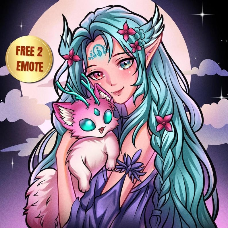Custom Anime PFP: Profile Picture Design with Background