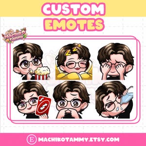 Custom Twitch Emotes | Animated Emotes | Twitch Emote for streamer | YCH | Animal Emotes | Chibi Style | Kick Emotes | Discord Emotes