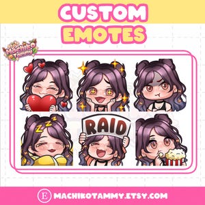 Custom Twitch Emotes | Animated Emotes | Twitch Emote for streamer | YCH | Animal Emotes | Chibi Style | Kick Emotes | Discord Emotes