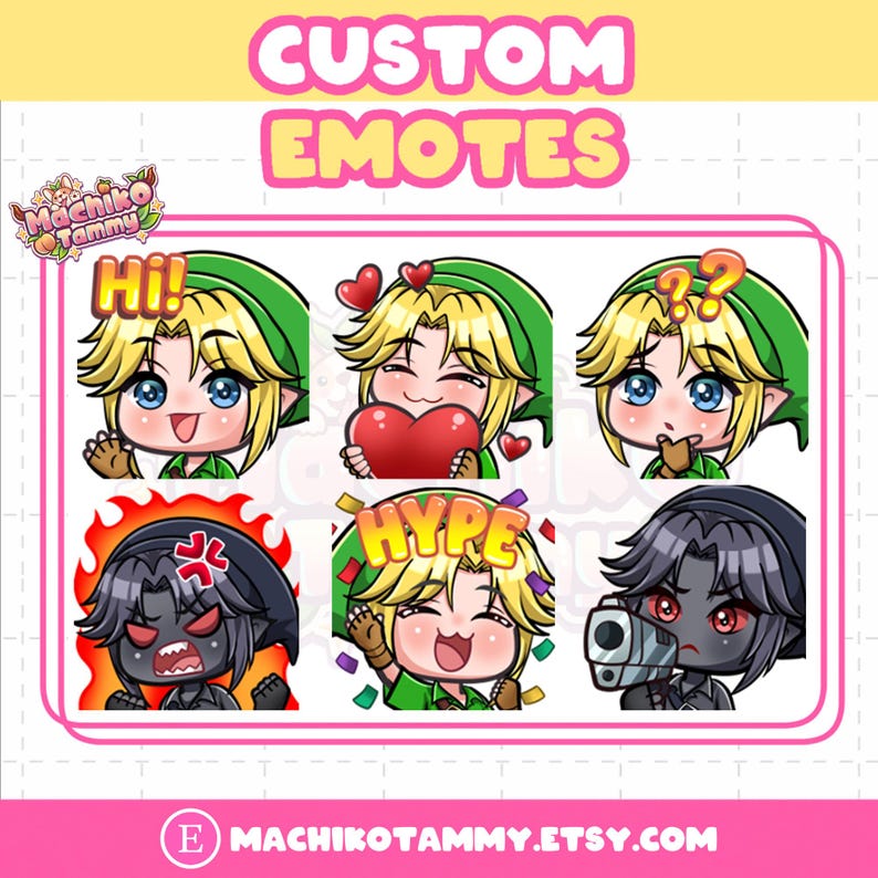 Custom Twitch Emotes | Animated Emotes | Twitch Emote for streamer | YCH | Animal Emotes | Chibi Style | Kick Emotes | Discord Emotes