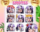Custom Twitch Emotes for Streamer | Twitch and Discord Emotes | Cute Custom Emotes | Streamer Emote Pack