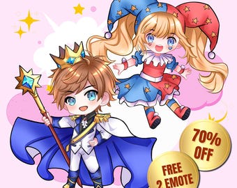 Custom Chibi PFP | Digital Art Commission for Profile Icon | Birthday gifts