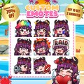 Custom Twitch Emotes | Animated Emotes | Twitch Emote for streamer | YCH | Animal Emotes | Chibi Style | Kick Emotes | Discord Emotes product logo