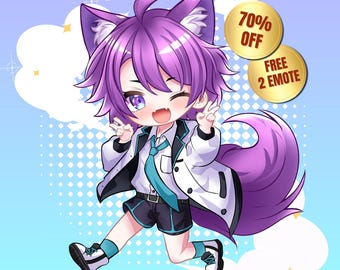 Custom Chibi PFP | Digital Art Commission for Profile Icon | Birthday gifts