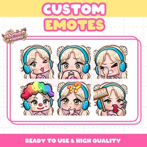 Custom Twitch Emotes | Animated Emotes | Twitch Emote for streamer | YCH | Animal Emotes | Chibi Style | Kick Emotes | Discord Emotes