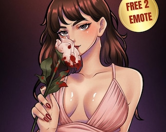 Benutzerdefiniertes Anime-Profilbild: Profilbilddesign mit Hintergrund