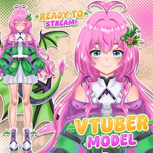 Custom Anime Vtuber Model | Ready To Use Vtuber