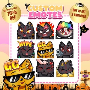CUSTOM TWITCH EMOTES, Custom emotes, Chibi Emotes, animated emote, twitch emote for streamer, Facebook, Discord, twitch Emotes, Twitch Emoji