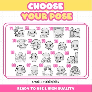 Custom Twitch Emotes | Animated Emotes | Twitch Emote for streamer | YCH | Animal Emotes | Chibi Style | Kick Emotes | Discord Emotes