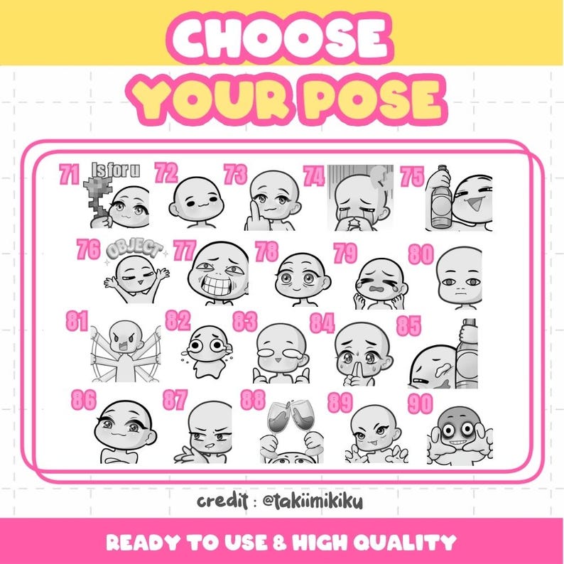 Custom Twitch Emotes | Animated Emotes | Twitch Emote for streamer | YCH | Animal Emotes | Chibi Style | Kick Emotes | Discord Emotes
