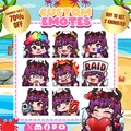 Custom Twitch Emotes | Animated Emotes | Twitch Emote for streamer | YCH | Animal Emotes | Chibi Style | Kick Emotes | Discord Emotes product logo