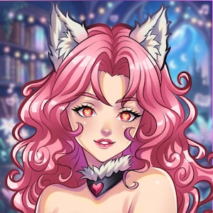 Custom PFP Art | VTuber Avatar, Character Art, Digital Illustration, Anime Portrait, Fanart, OC Design, Anime Art Commission