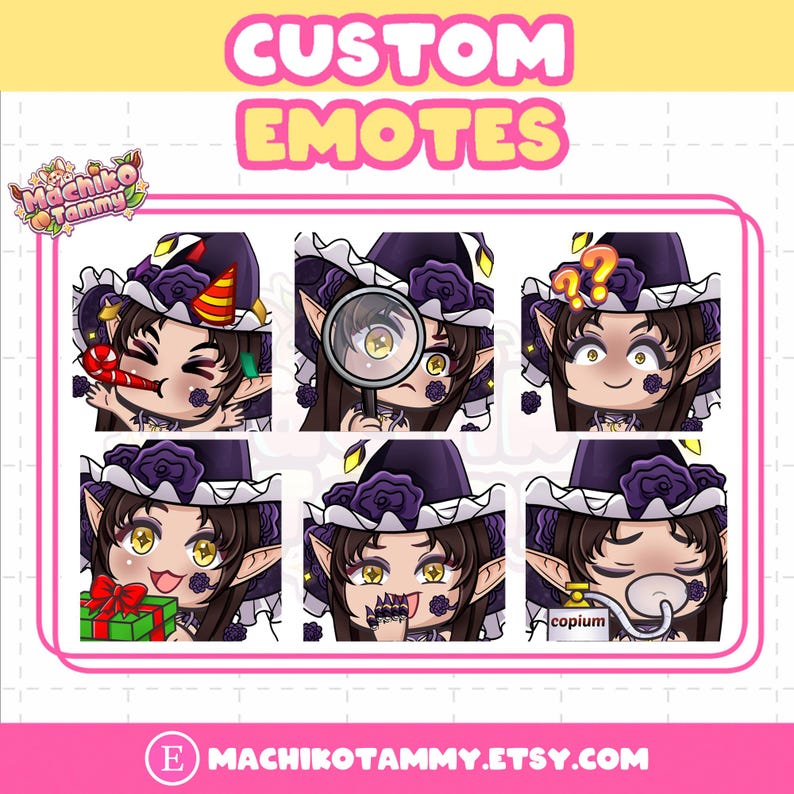 Custom Twitch Emotes | Animated Emotes | Twitch Emote for streamer | YCH | Animal Emotes | Chibi Style | Kick Emotes | Discord Emotes