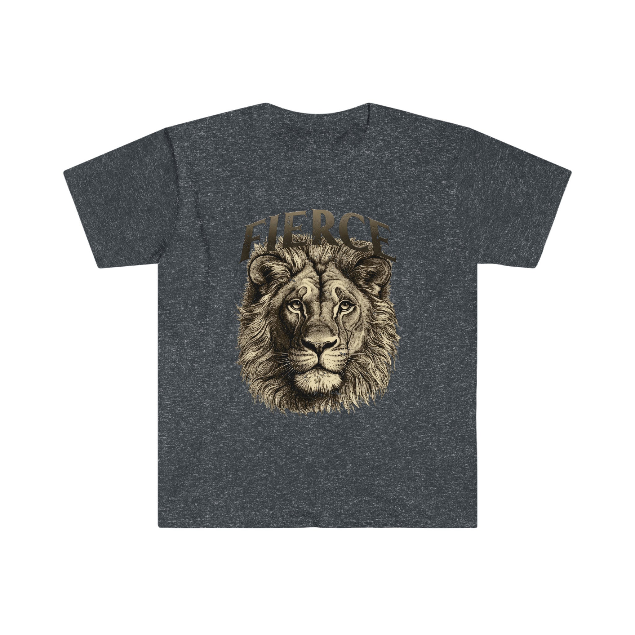 Fierce Lion Shirt Vintage Grunge Lion Shirt Shirt for Animal - Etsy