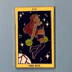 Sternenfeuer Tarot Emaille Pin