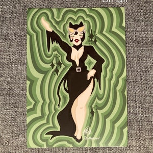 Catwoman x Elvira Print (SMALL)