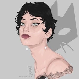 Selina Kyle Wedding Portrait (LARGE)