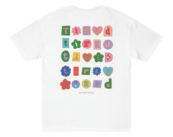 Tired But Still Trying Mom Oversized Tee T-Shirt